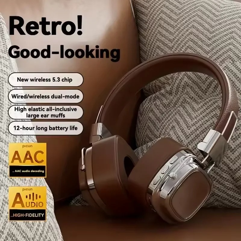 Retro Gaming Phone - 2025년 신제품 5.3 접이식 무선 블루투스