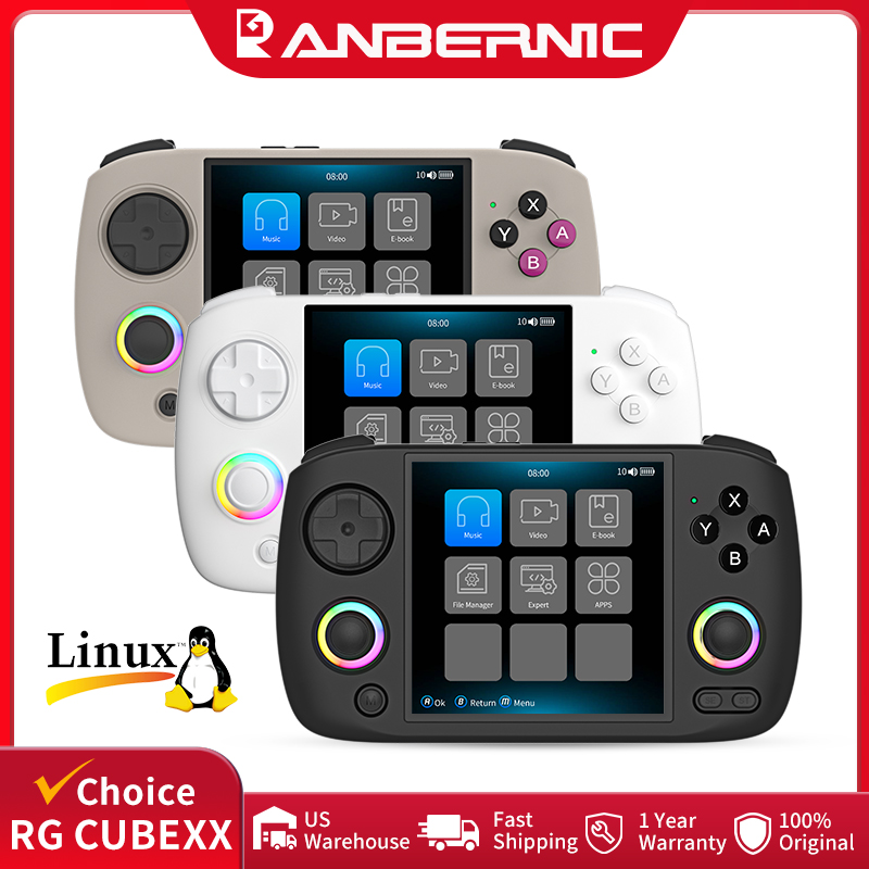 Retro Gaming Tablet - ANBERNIC RG CubeXX 휴대용 게임 콘솔