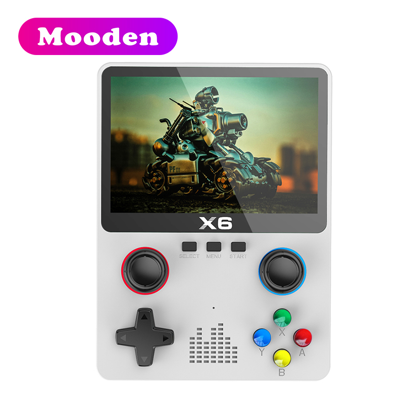 Retro Gaming X6 - L X6 휴대용 게임기 3.5인치 화면