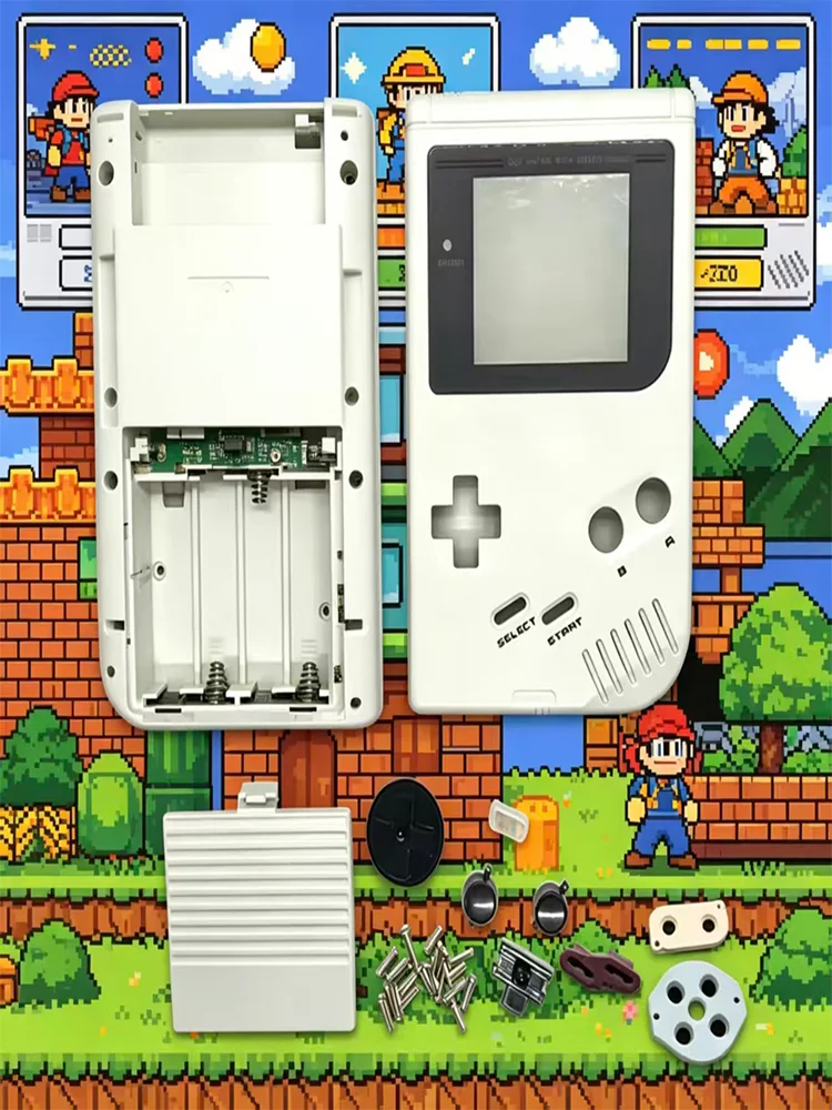 풀세트 GB DMG 하우징 쉘, 버튼, 전도성 고무 패 - Retro Gaming Repair 리뷰 및 가격