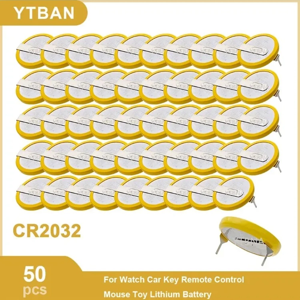 납땜 탭이 있는 20/50 CR2032 버튼 셀 배터리 - Retro Gaming Repair 리뷰 및 가격