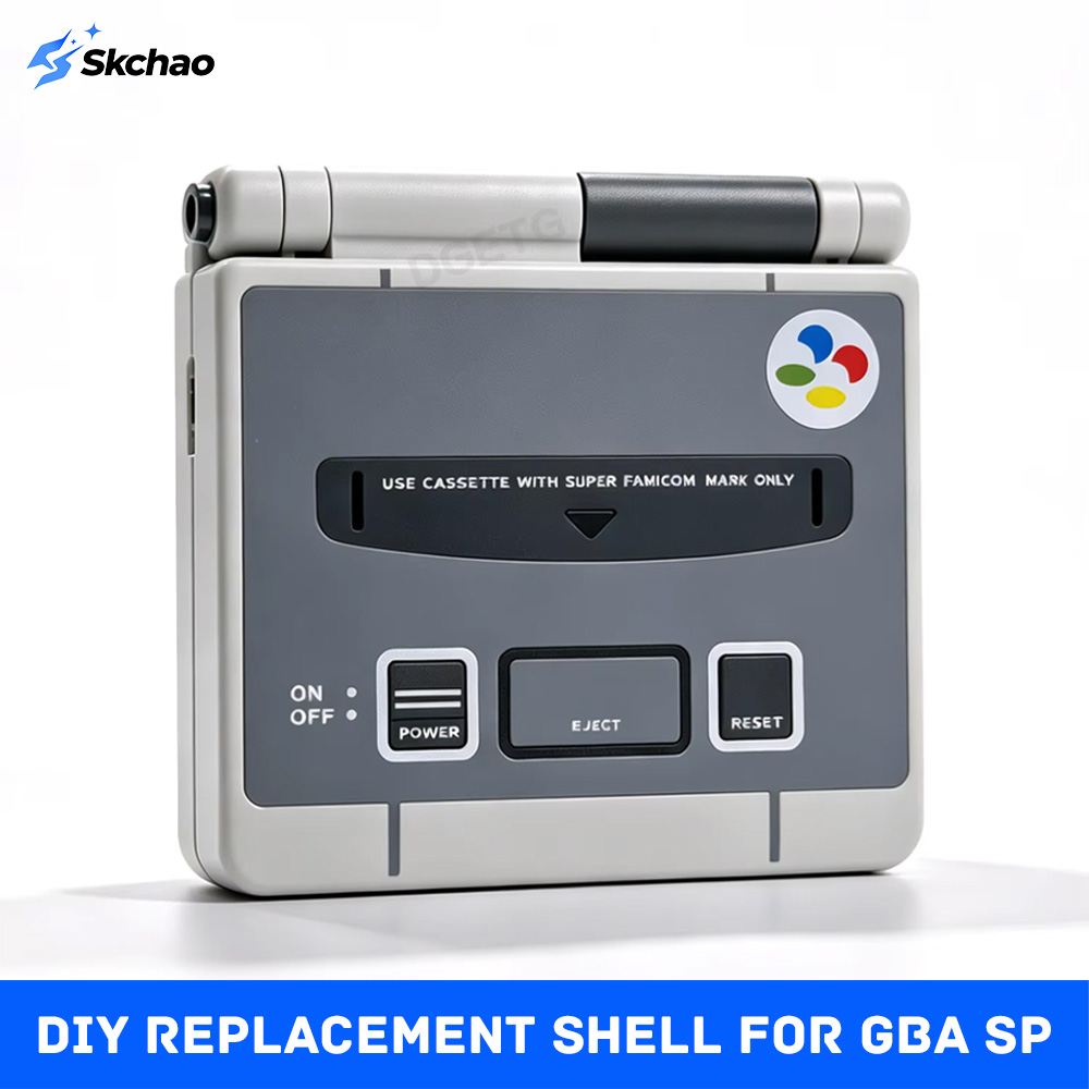 GBA SP 게임 콘솔용 DIY 리퍼비시 하우징, 낙하 - Retro Gaming Repair 리뷰 및 가격