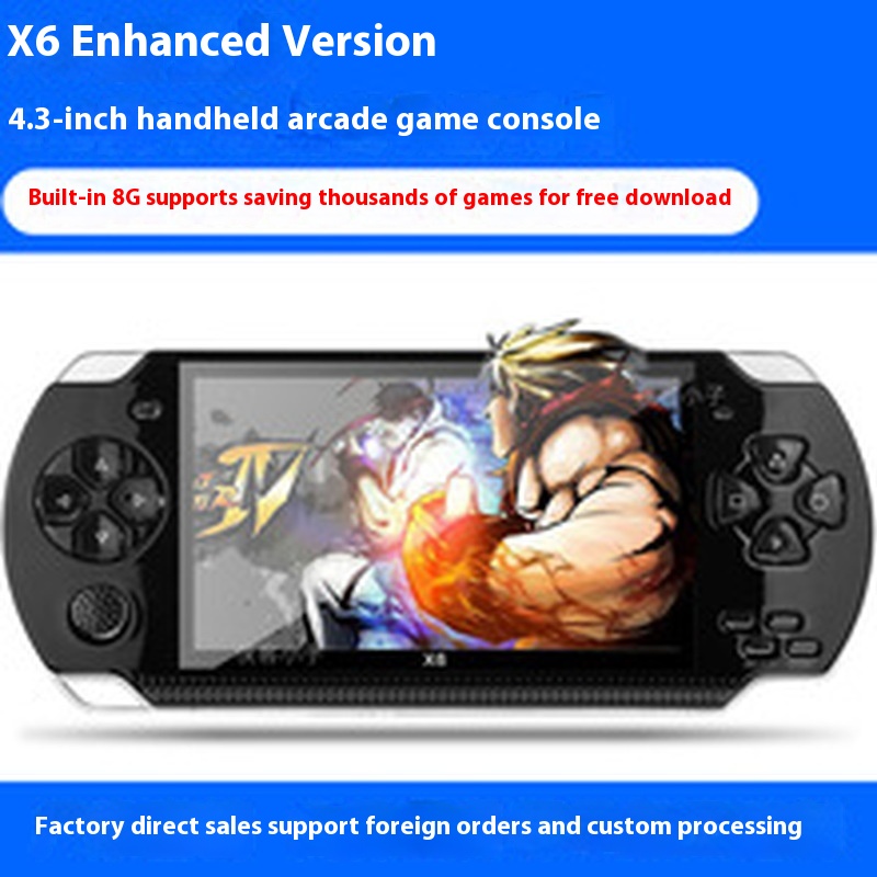 PSP 3000 X6 콘솔 12가지 시뮬레이터 1000 - Retro Gaming X6 리뷰 및 가격