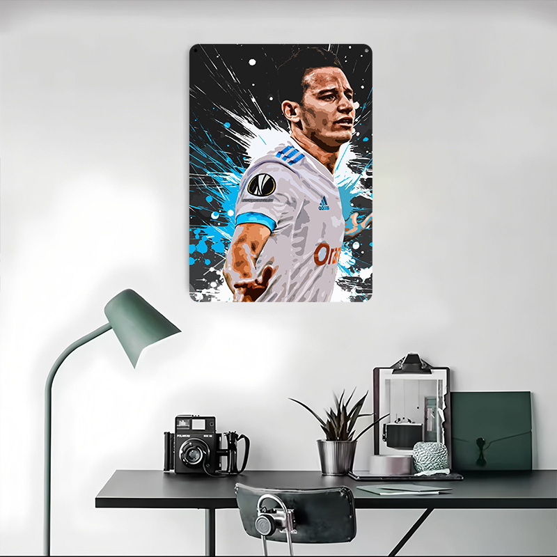 플로리안 타우빈 페인팅 메탈 포스터 맞춤형 벽 장식 레 - Retro Gaming At Home 리뷰 및 가격