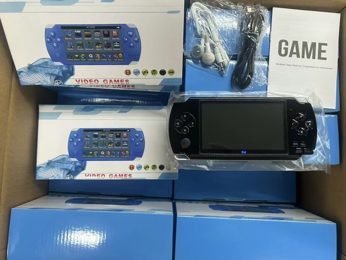 뜨거운 판매 4.3 인치 레트로 게임 X6 휴대용 게임 - Retro Gaming X6 리뷰 및 가격